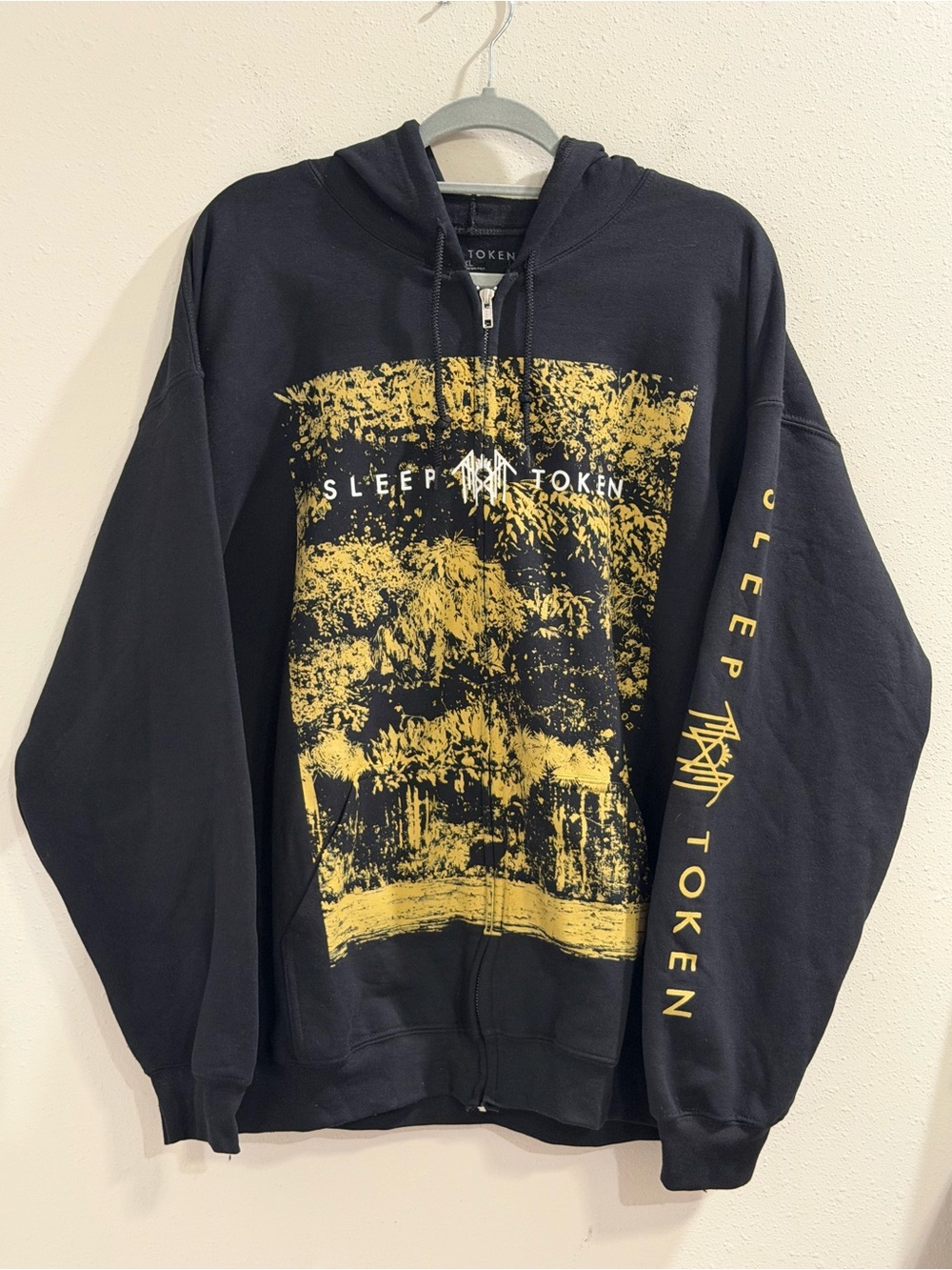 Sleep Token Size XL Even In Arcadia Cover Full Zip Hoodie Graphic Band Tour